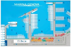 60 x 11 Metro Amarração Genova Porto de Recreio Para Venda