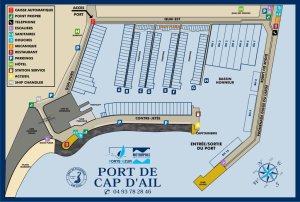 60 x 11 Metro Amarração Cap d'Ail Porto de Recreio Para Venda